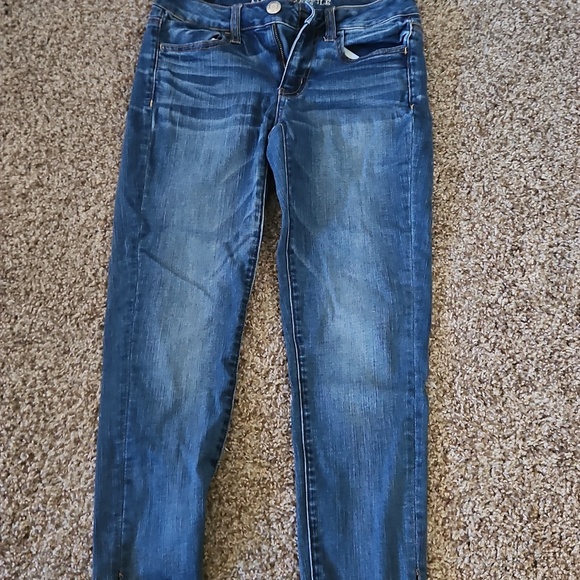 American Eagle Outfitters Denim - American Eagle Outfitters Dark Blue Skinny Jeans